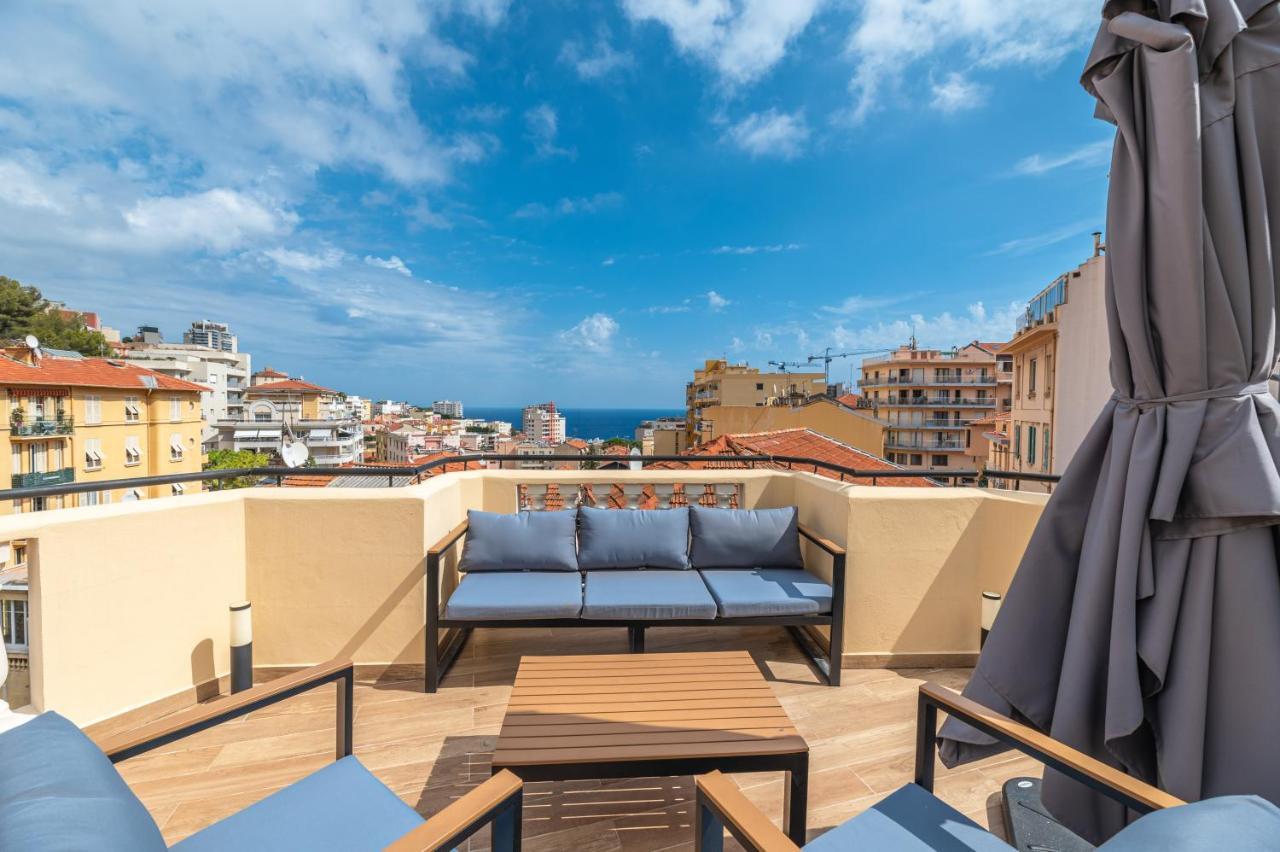 Apartmán Superbe Penthouse Proche Monaco Grande Terrasse Beausoleil Exteriér fotografie