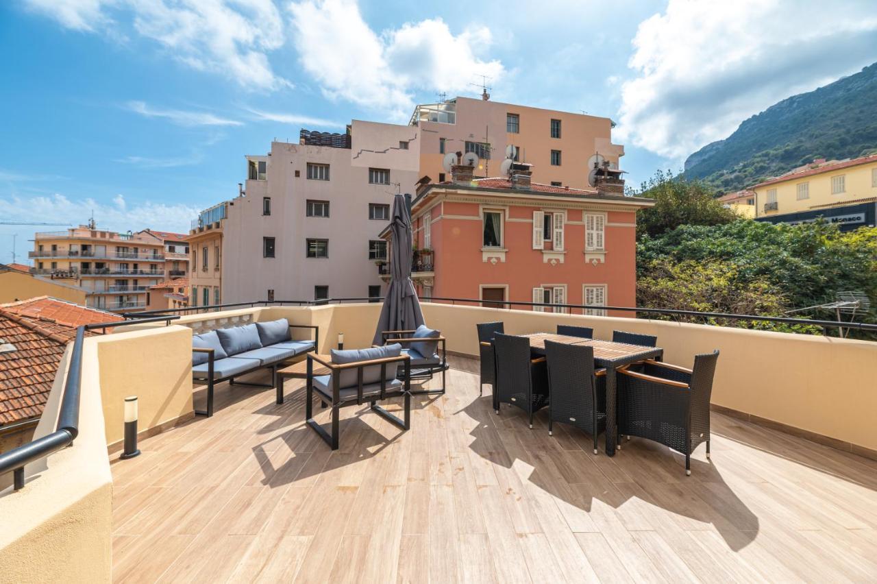 Apartmán Superbe Penthouse Proche Monaco Grande Terrasse Beausoleil Exteriér fotografie